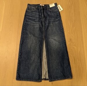 Wrangler Dark Indigo Denim Maxi Skirt